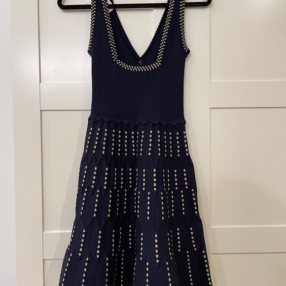 SANDRO PARIS Jasmine Stretch-ponté Mini Dress - Picture 8 of 16